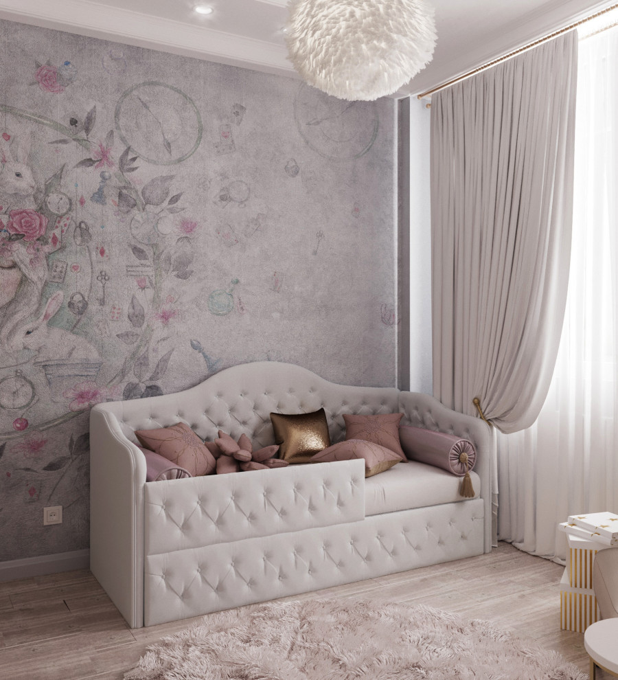 Визуализация детской спальни №1.