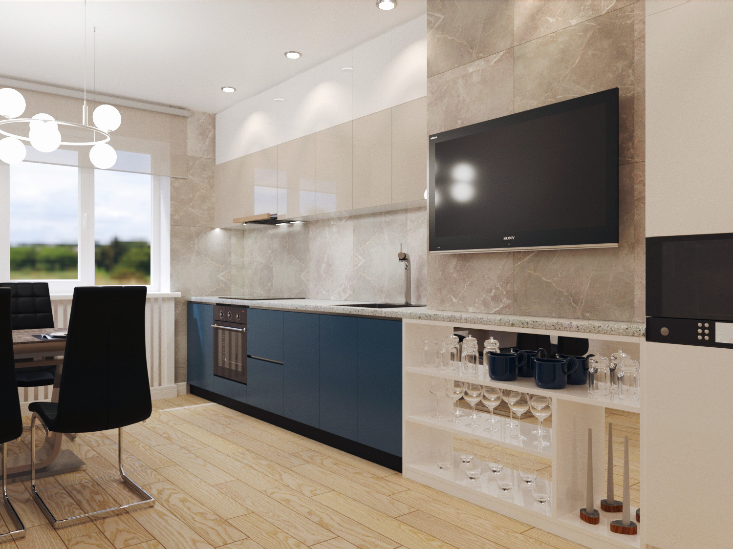 Трехкомнатная в Ветлужанке