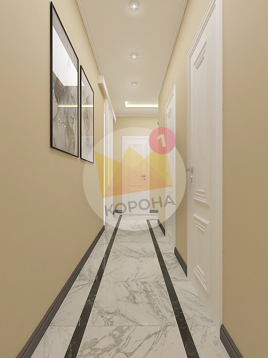 Дизайн-проект квартиры ЖК Солнечный Олимп