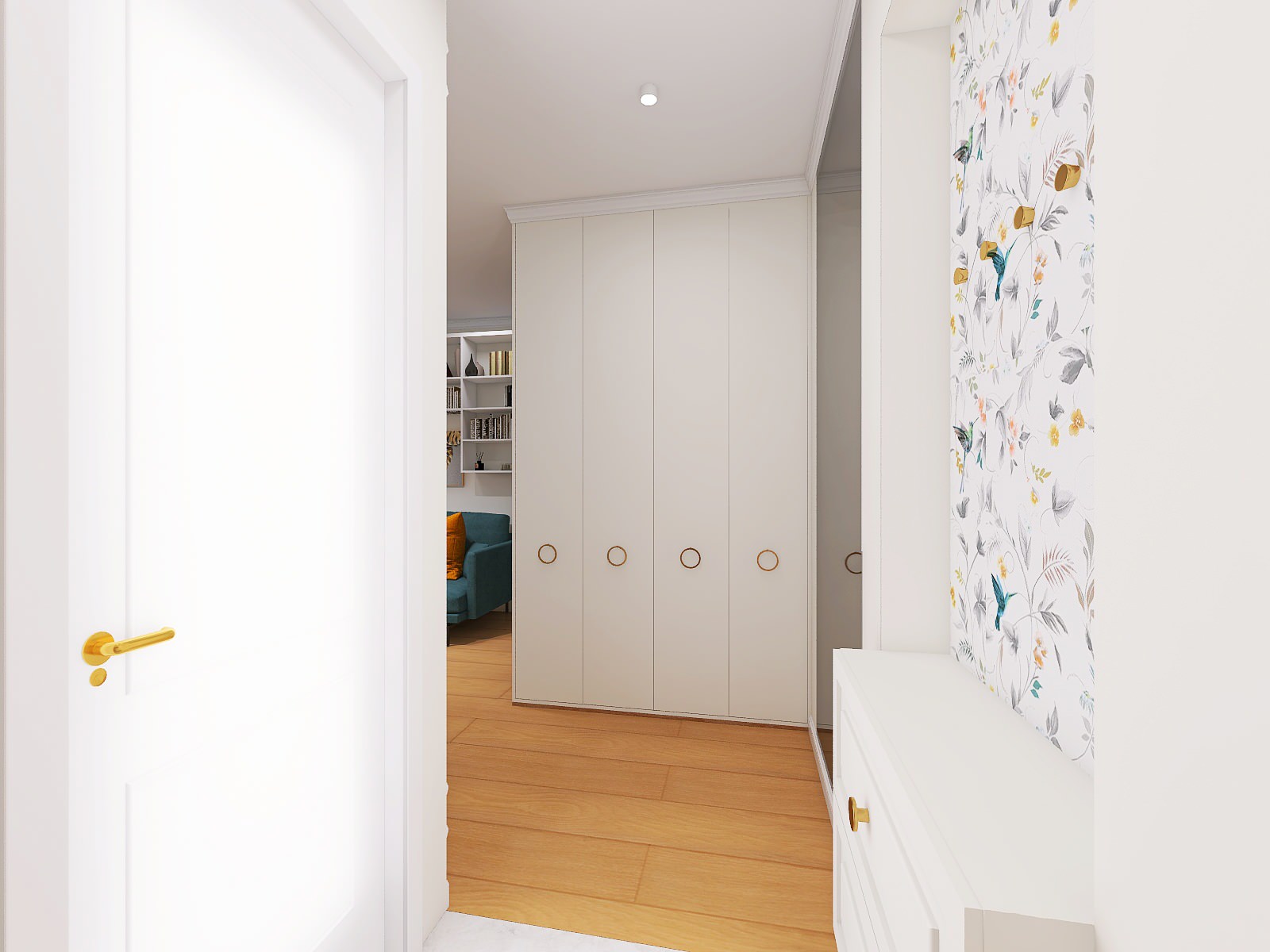 Двухкомнатная квартира в стиле фьюжн