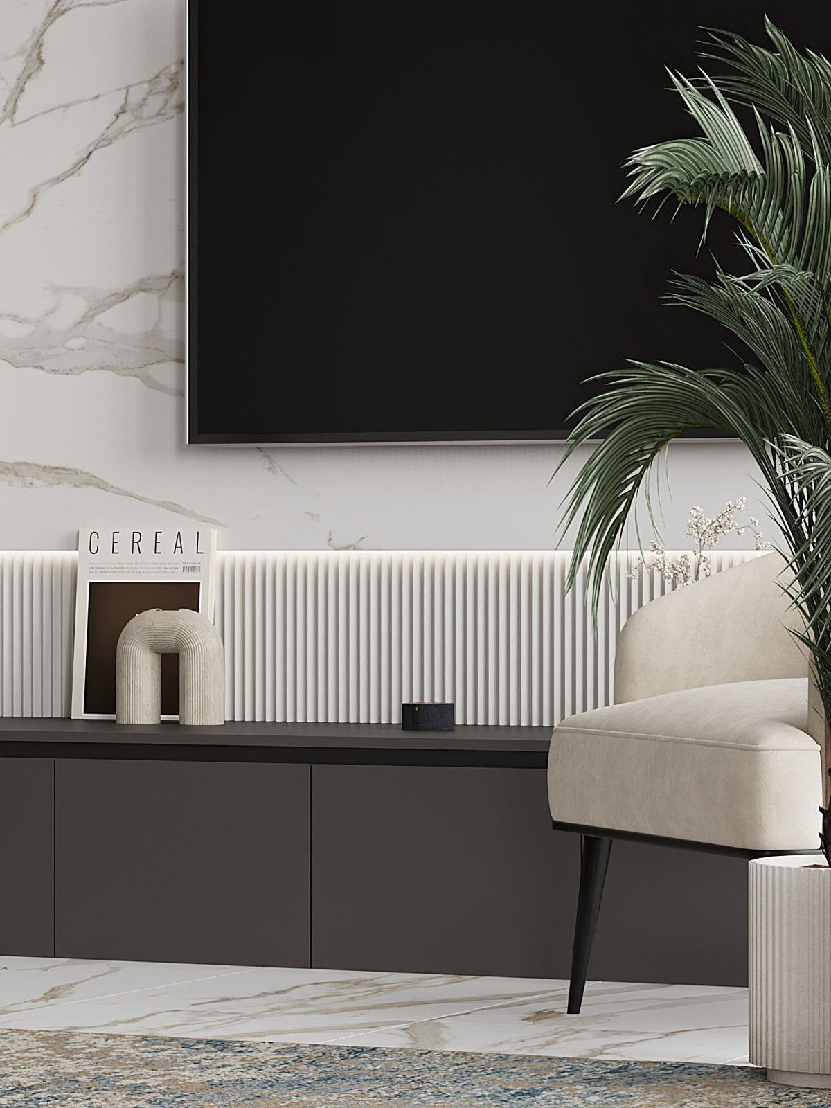 Дизайн-проект  квартиры в центре города