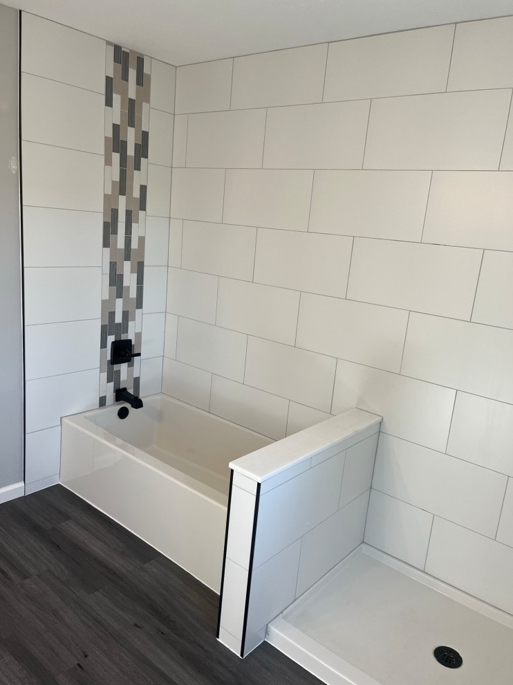 Waterfall Accent Bathroom