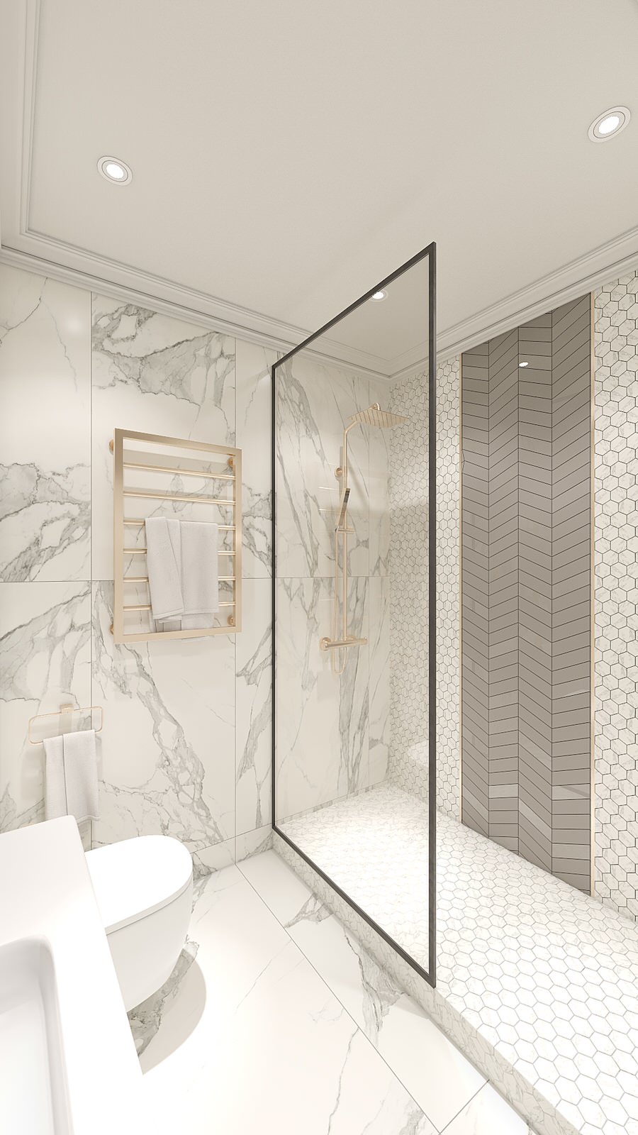 Interior design of a 3-room apartment Zaporozhye