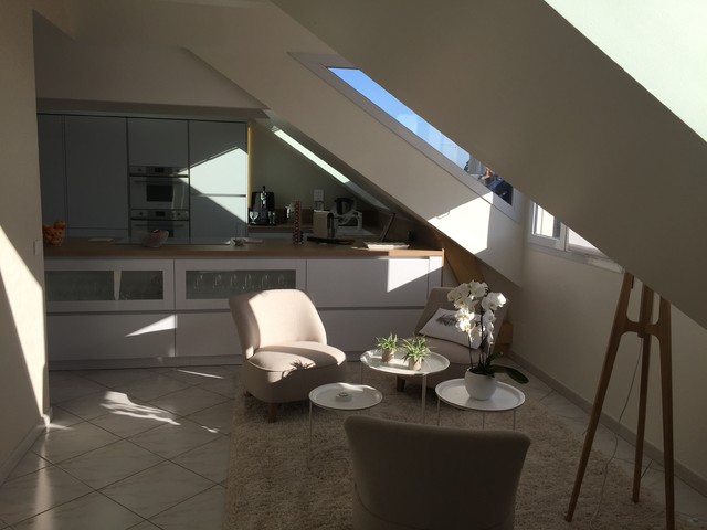 R&eacute;novation d'un duplex modern-kueche
