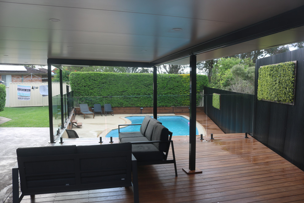 Pergola and pool fence in Raymond Terrace
