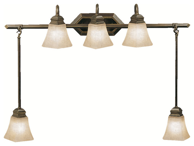 Kichler 5104olz Bath Swag 5lt Transitional Bathroom Vanity Kichler 5104olz Bath Swag 5lt