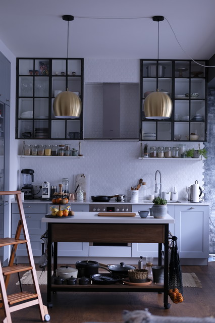 Kitchen design industriell-koek