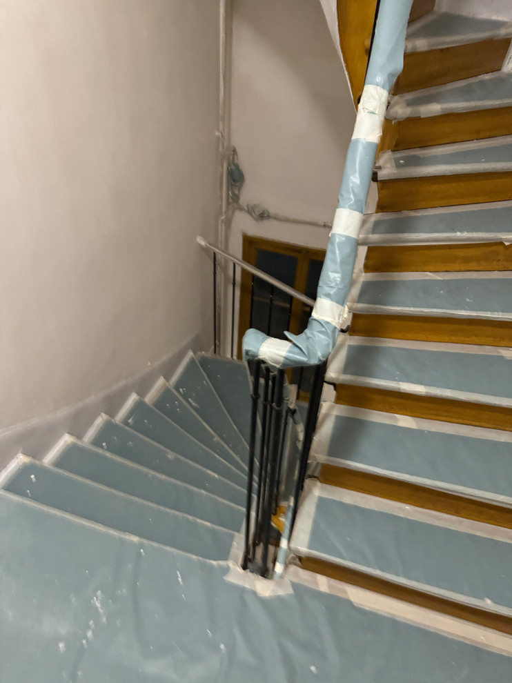 Projet en cours - Rénovation d'une cage d'escalier