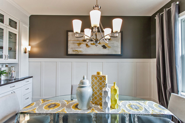 Artisan model transitional-dining-room