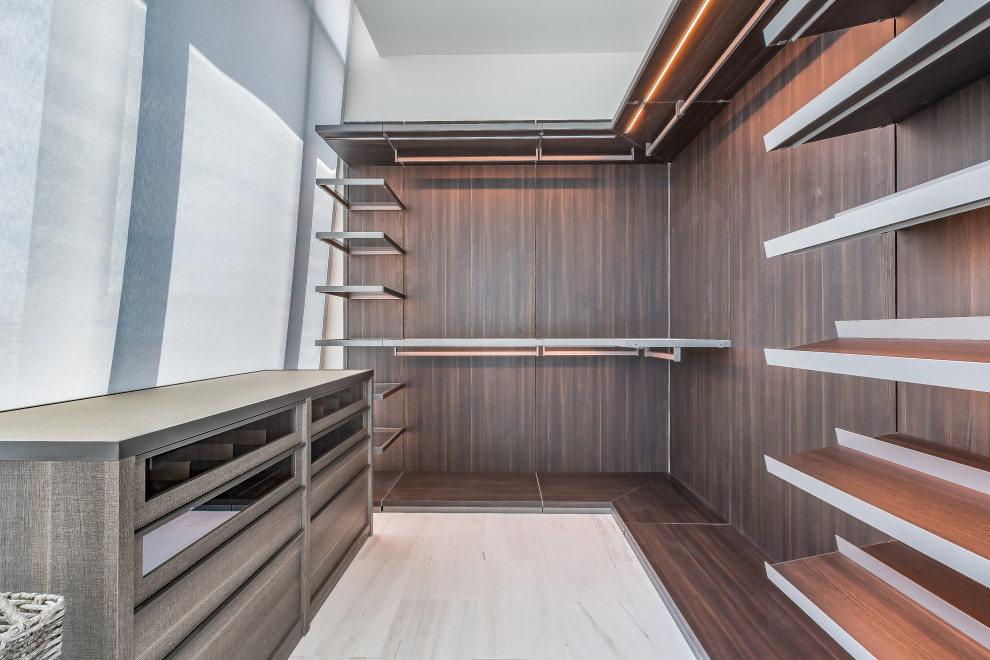 Closet - transitional closet idea in Miami