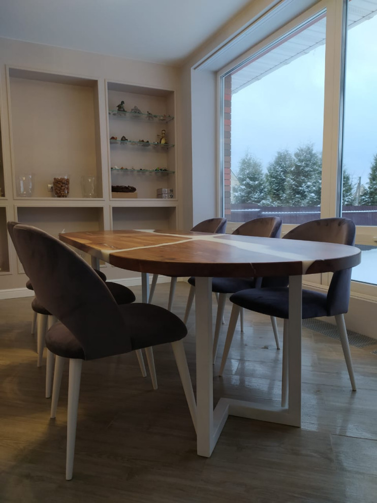 Столы из слэбов и полимеров