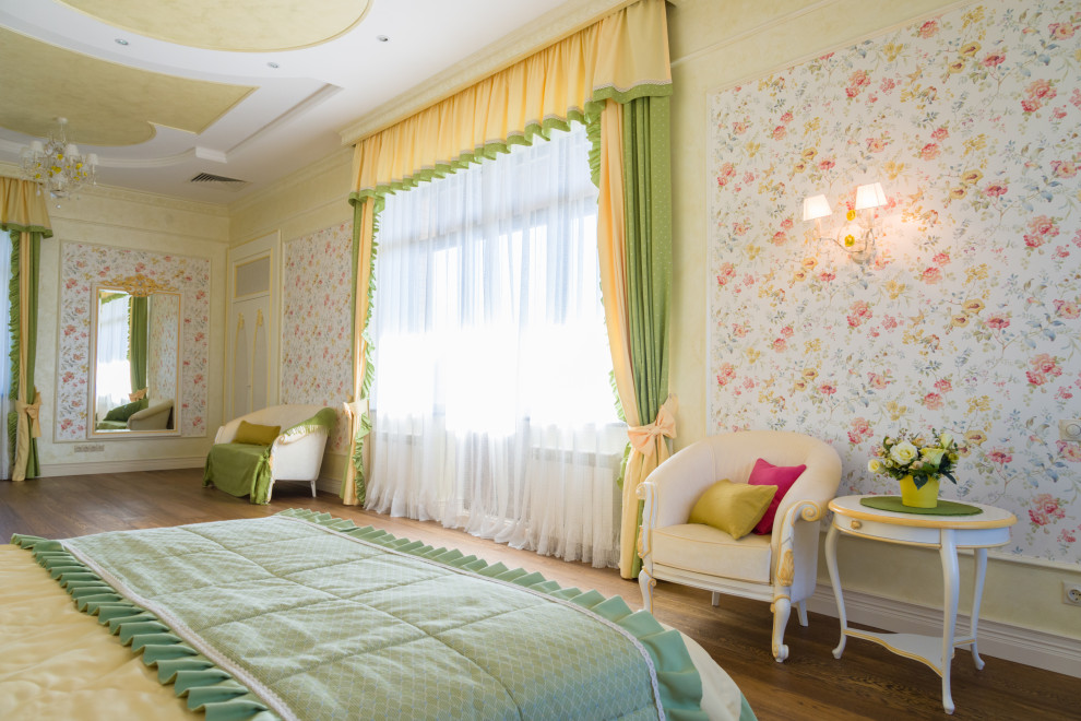 Интерьер дома в классическом стиле (500 кв м)