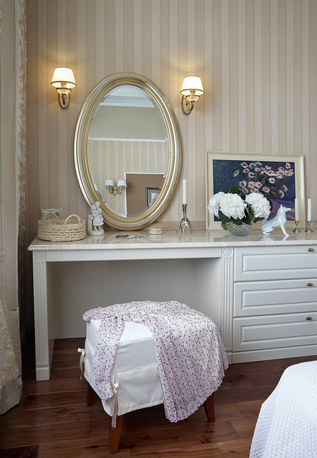 Квартира в стиле "Сталинский ампир", площадь 78 м.кв.