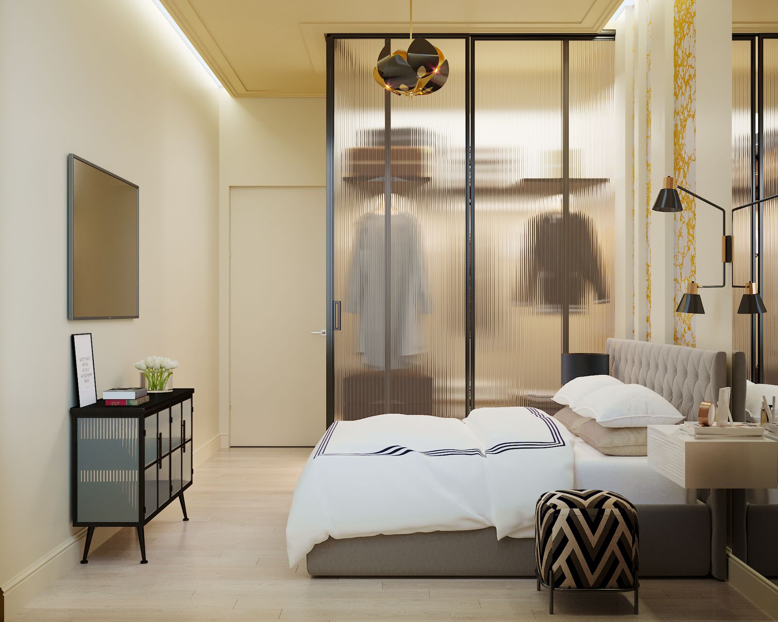 Визуализация интерьера квартиры в ЖК Символ г.Москва