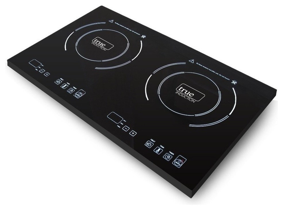 True Induction TI-2B Counter Inset Double Burner Induction Cooktop