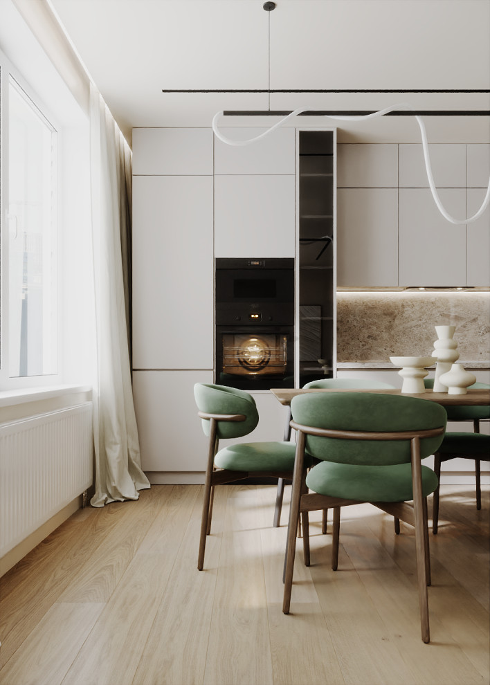 Кухня-гостиная в современном стиле