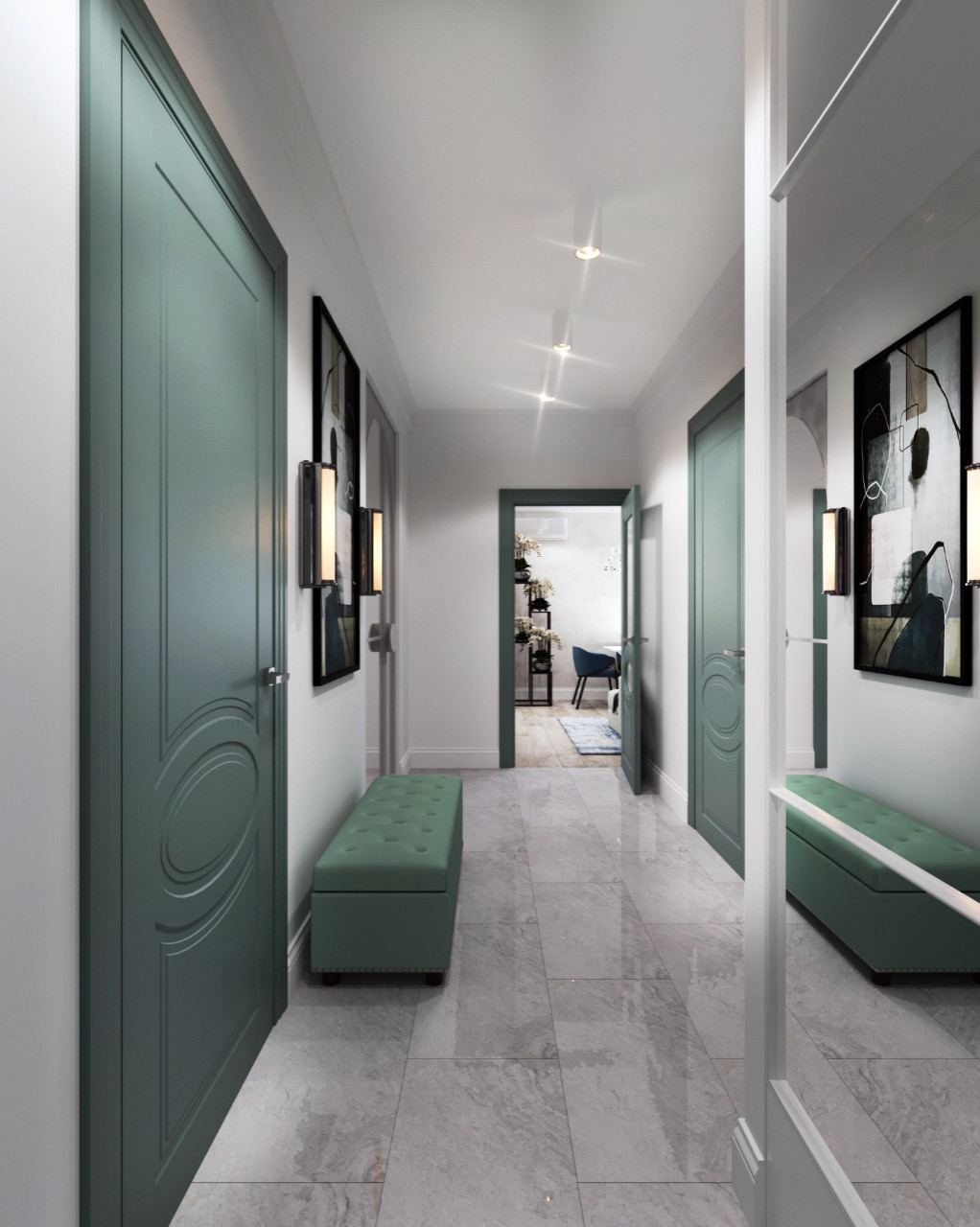 Тепло очага. Прихожая.