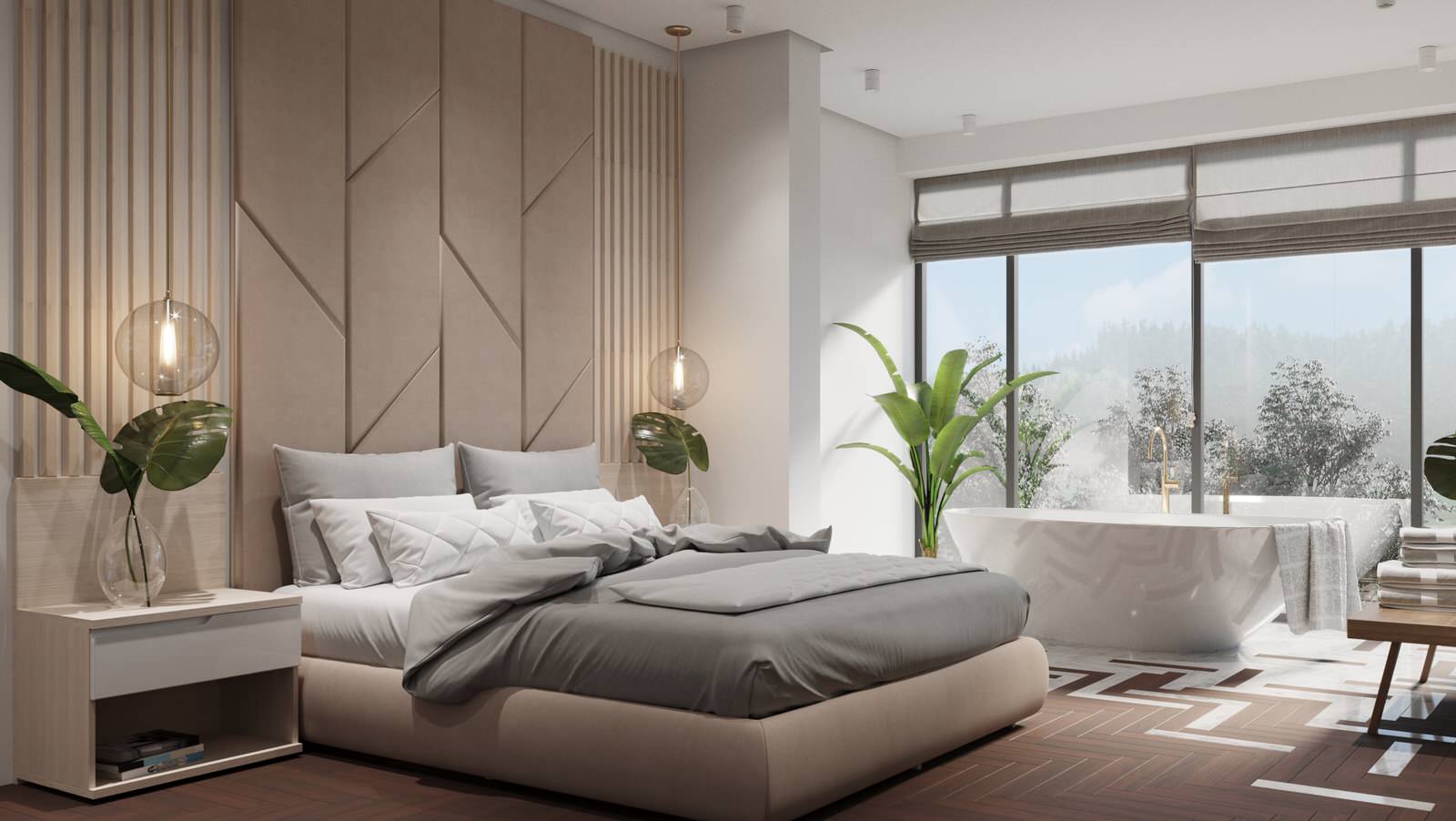 Дизайн интерьера номера "Люкс