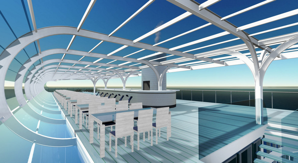 Дебаркадер и Вейк-Парк KingWinch в Кронштадте