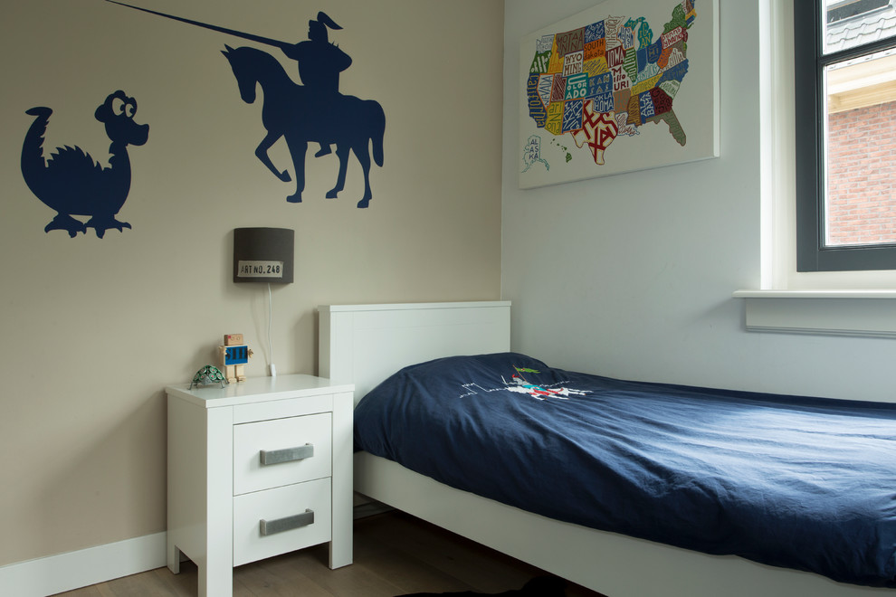 Contemporary kids' room in Amsterdam.