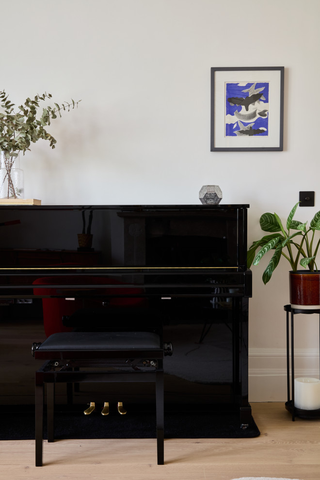Parisian style reception room and office