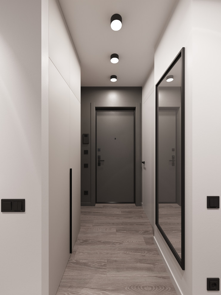 Дизайн-проект 2-х комнатной квартиры в сдержанном стиле