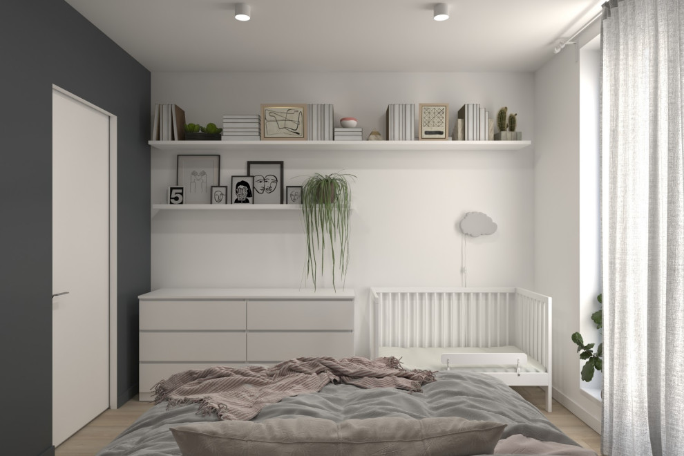 Квартира для пары фотографов в ЖК "Галактика"