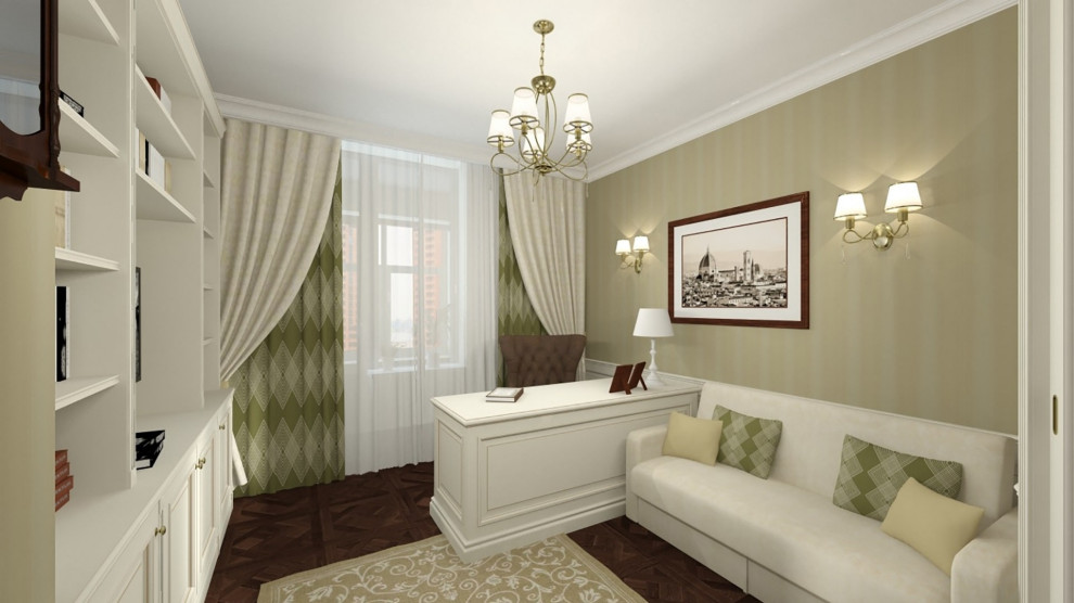 Дизайн проект квартира в ЖК Времена года