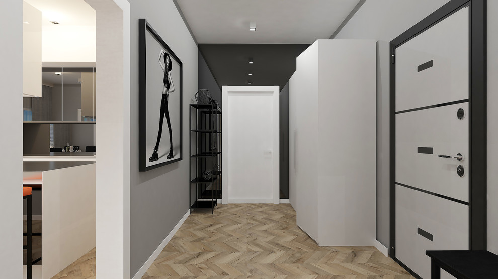 Апартаменты в скандинавском стиле для молодой семьи