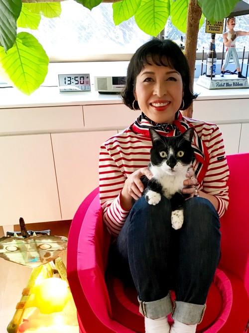 【Houzz】猫と人の幸せな暮らし：イラストレーター石川三千花さん、愛猫ネコゾーと暮らす日々 2番目の画像