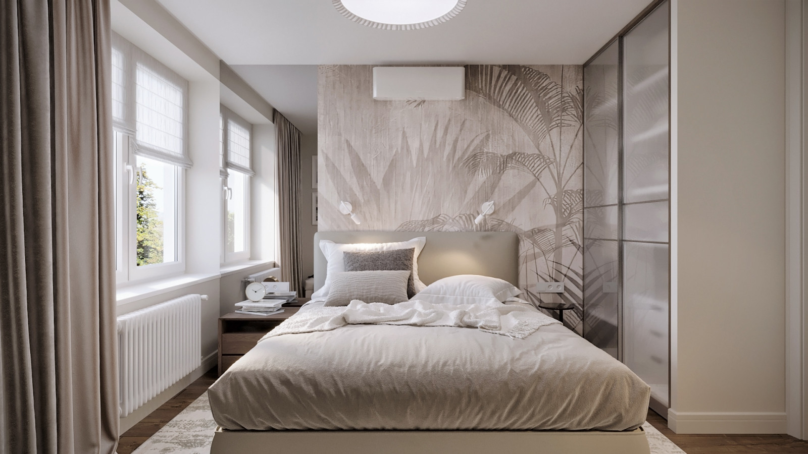 Технологичная квартира для молодой пары