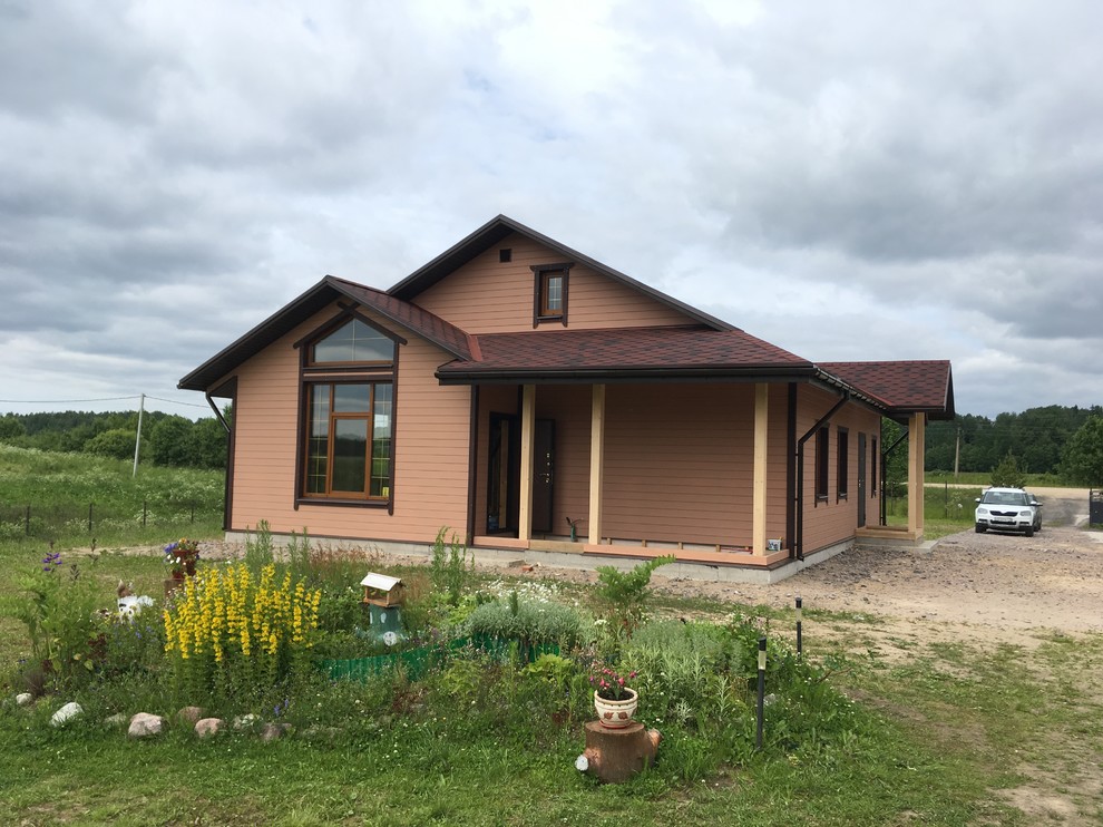 Индивидуальный каркасный жилой дом в тосно