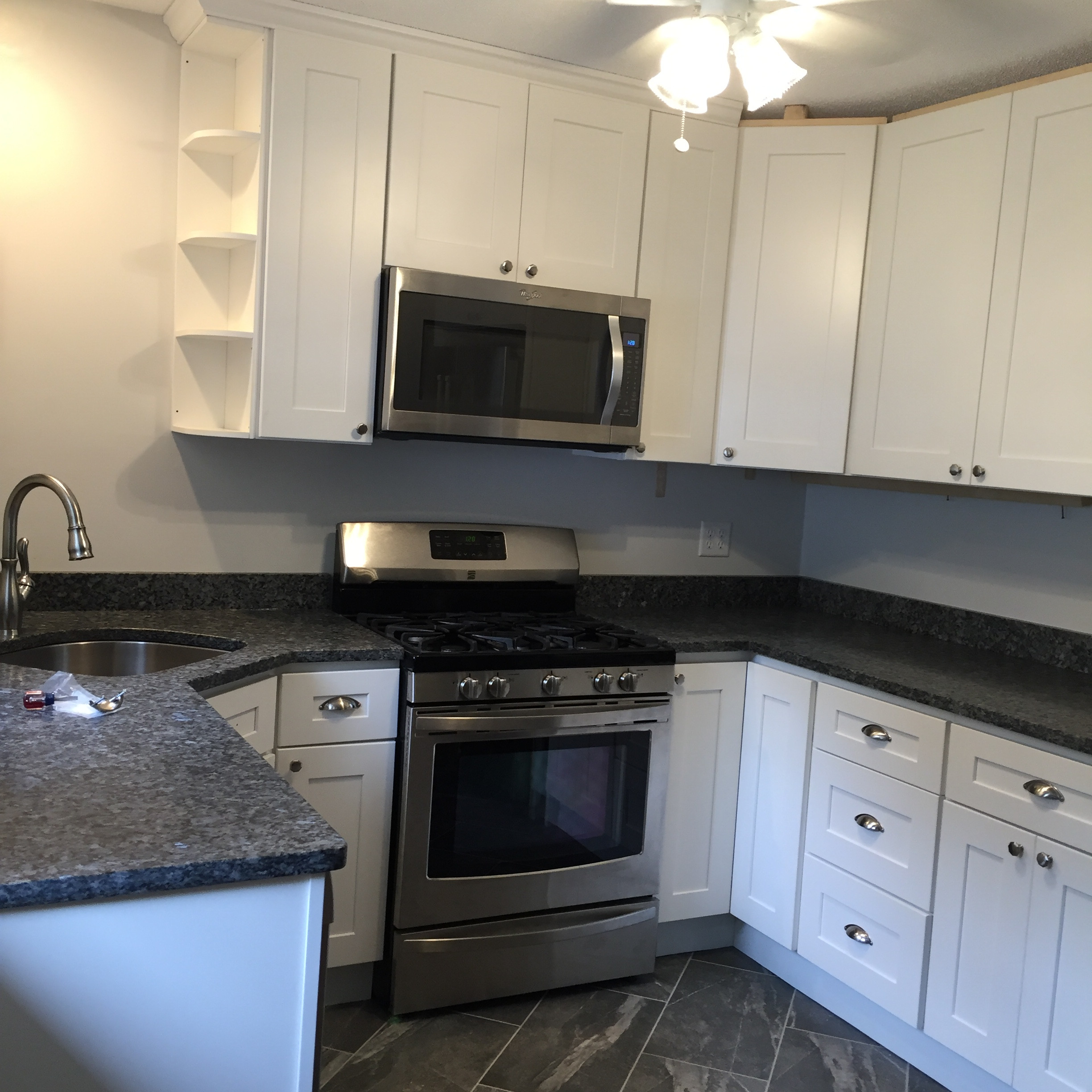 Bright new kitchen