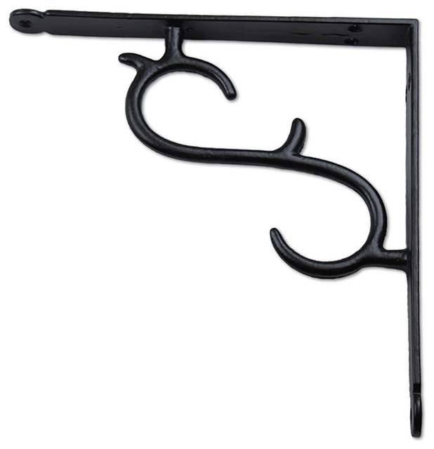 Iron Farmhouse Shelf Bracket BKIR8011 Traditional Brackets by