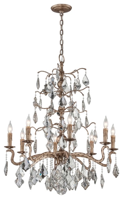 Siena 8 Light Chandelier Vienna Bronze Traditional Chandeliers Siena 8 Light Chandelier Vienna Bronze