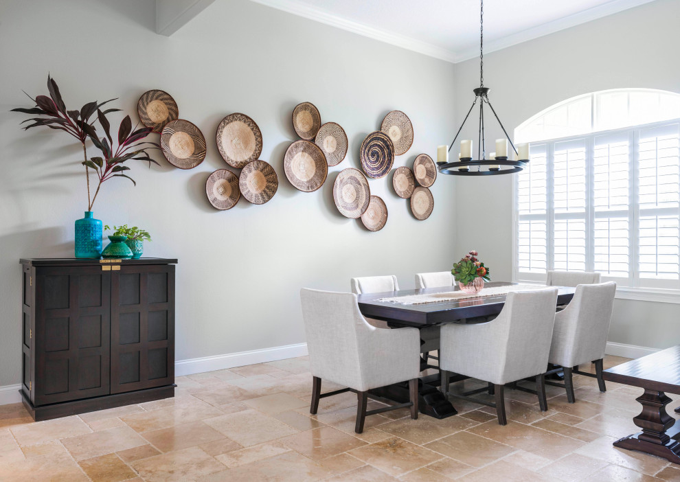 Inspiration for a dining room remodel in Orlando