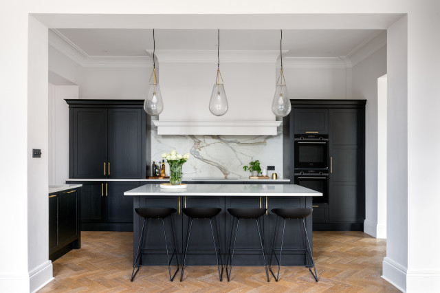 Modern Shaker Kitchen transitional-kitchen