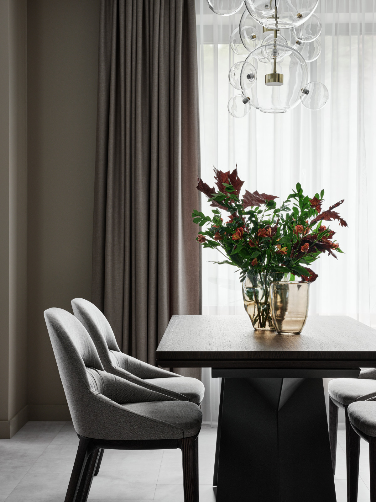 Интерьер квартиры в ЖК Флора и Фауна 85 м^2