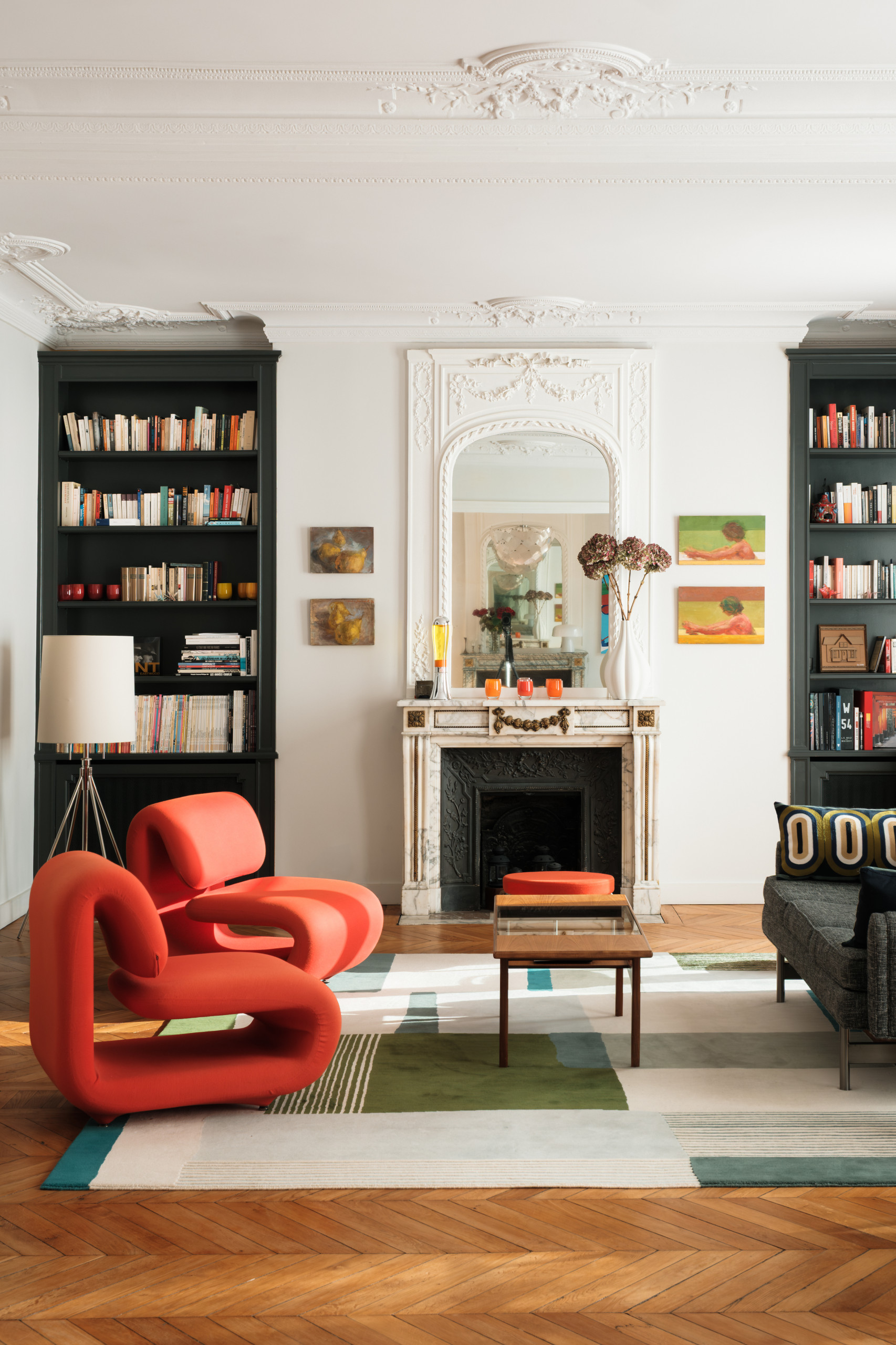 Rénovation d'un appartement "Tocqueville"- 180 m2 familial et contemporain