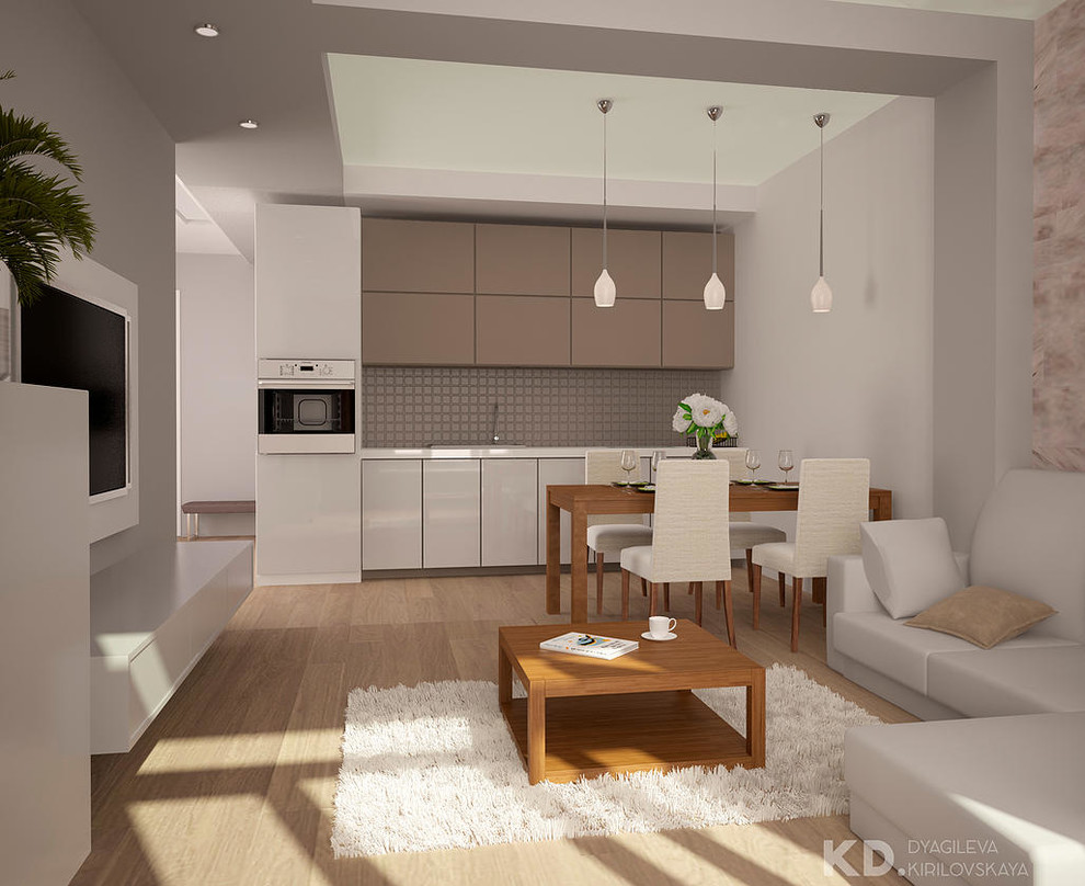 Современный стиль, 68 кв м