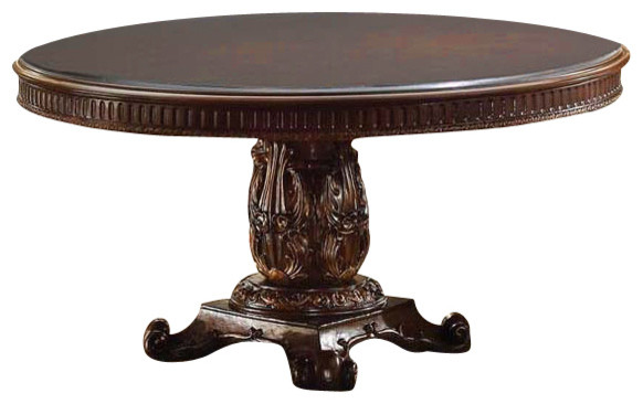 Vendome Round Cherry Dining Table, Round Cherry Dining Table