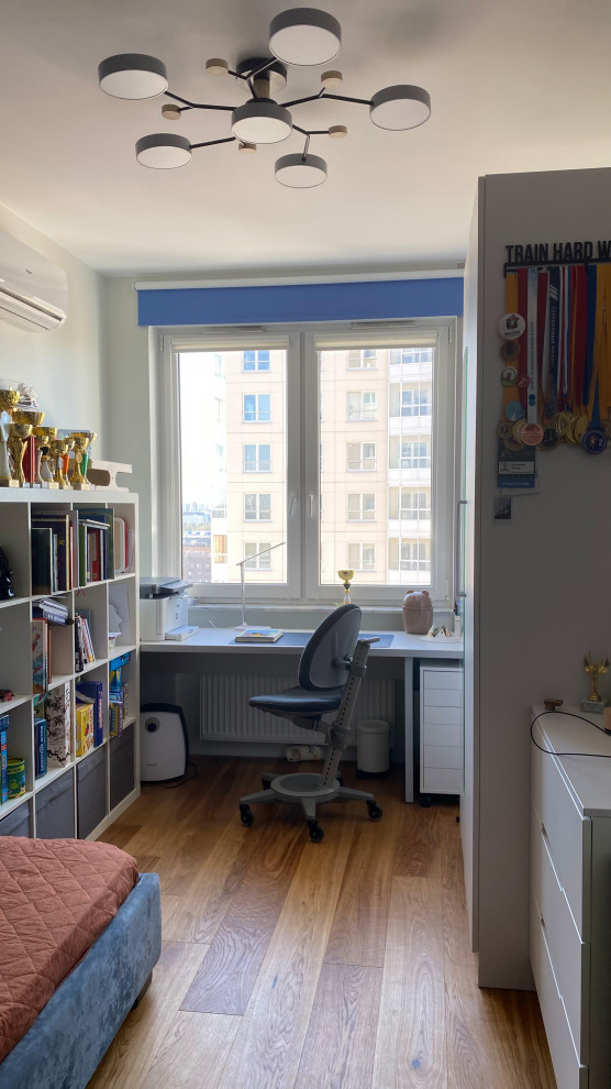 реализованный проект с комнатой для мальчика