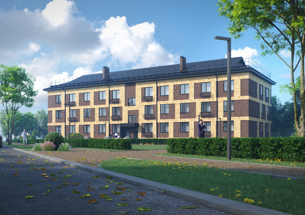 Проект многоквартирного жилого дома в посёлке Прохоровка