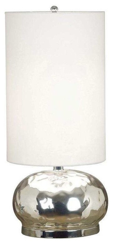 Kenroy Home Roxie Mercury Glass Table Lamp