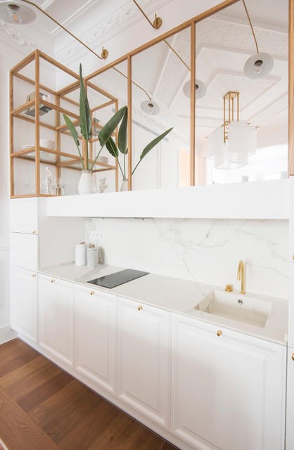 Vivienda Eixample contemporary-kitchen