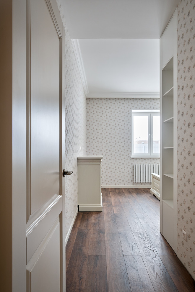 Белые Кантри в классическом интерьере