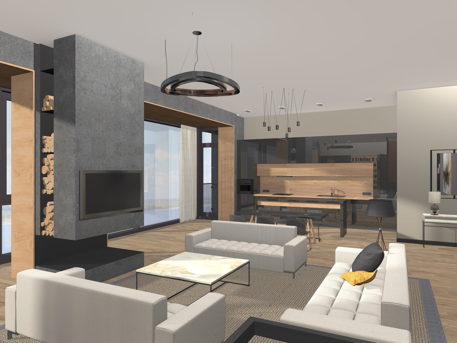 Квартира в современном стиле