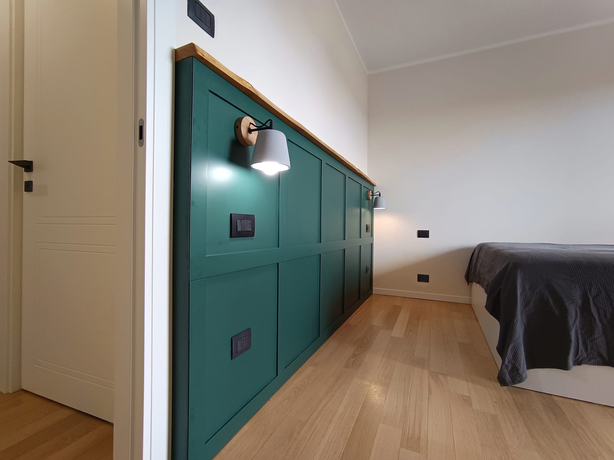 Example of a trendy home design design in Milan