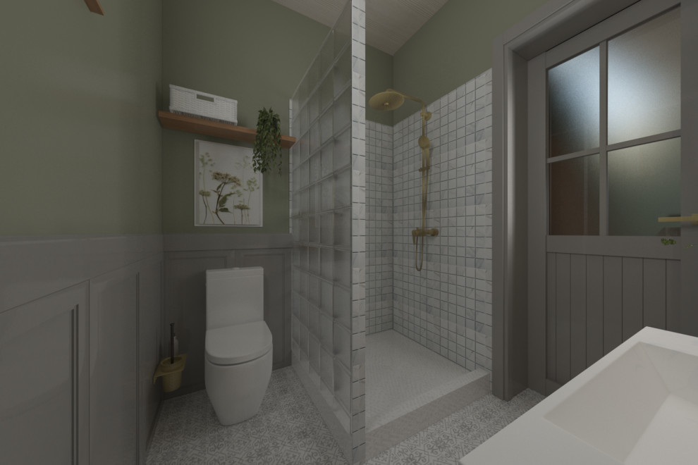 Проект загородного дома 108кв.м