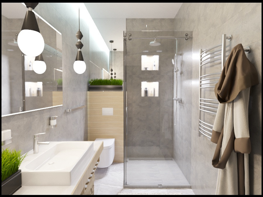 Санузел из ЖК " Преображенский"